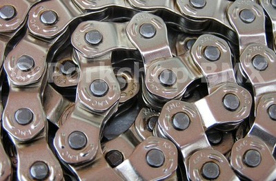 KMC HL1 Wide (formerly HL710) Half Link Bicycle Chain 1/8'' 100L - SILVER