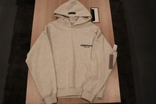 Light Oatmeal Essentials pullover hoodie Size Medium