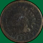 1886 Type 1 Indian Head Cent Choice Good G+/VG Coin #41959