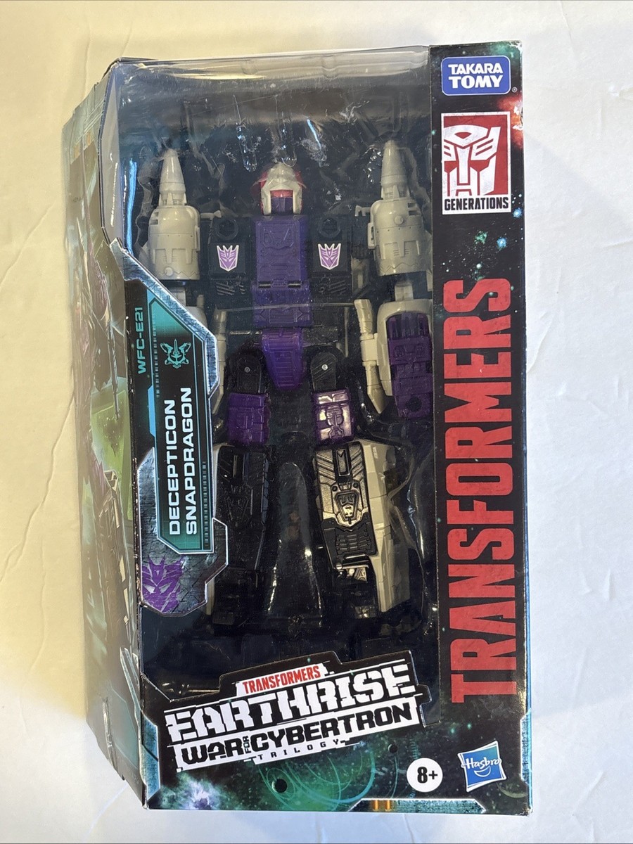 Transformers Earthrise SNAPDRAGON WFC-E21 Voyager Class Horrorcon