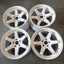 Used 17x9 Vors Tr37 5x114.3 30 73.1 White Wheels Set-4 Used 17x9 Vors Tr37 5x114.3 30 73.1 White Wheels Set-4