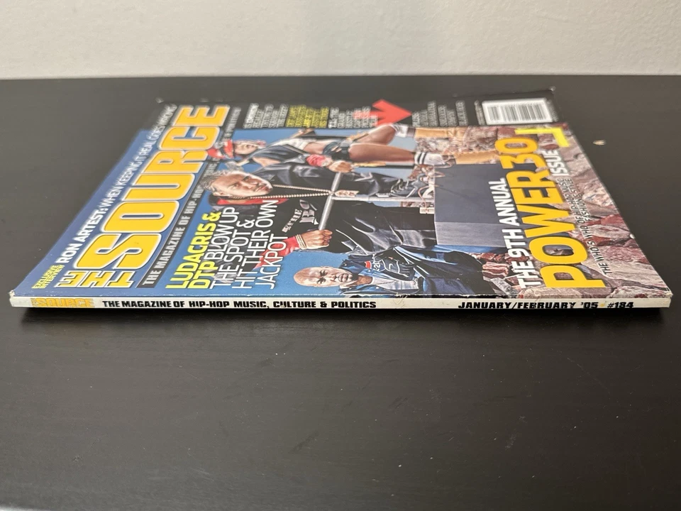 The SOURCE Magazine #184 January 2005 Ludacris DTP Jimmy Iovine Power 30 Eminem - Image 3 of 4