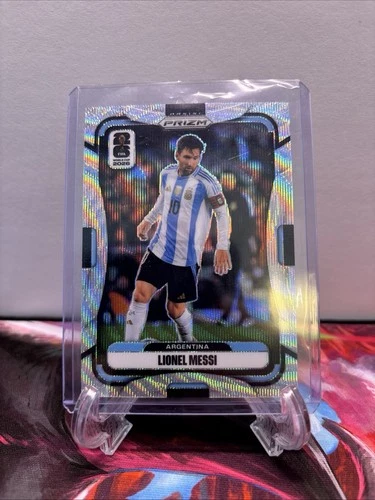 2026 Panini Prizm FIFA World Cup World Cup #10 Lionel Messi Argentina WAVE PRIZM