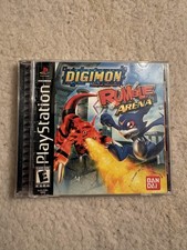 Digimon Rumble Arena (Sony PlayStation 1, 2002) - Black label - TESTED