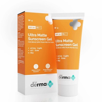 The Derma Co Pore Minimizing Sunscreen I mit LSF 50 & PA++++ 50g