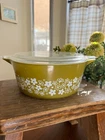 vintage pyrex casserole dish with lid set 2.5qt