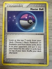 Master Ball 99/113 Uncommon Delta Species Pokemon Moderately Played on eBay