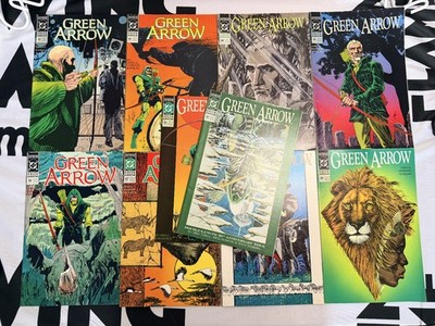 Green Arrow #42 43 44 45 46 47 48 49 50 51 DC Comics Lot Mike Grell