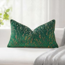 PANOD Decorative Modern Long Lumbar Pillow Cover 26" x 16" Pack of 1 , Green