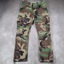 Polo Ralph Lauren Camo Pants Mens 32x30 Green Utility Military Surplus Cargo