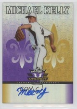 2012 Leaf Valiant Purple 22/25 Michael Kelly #VA-MK1 Auto 1o3
