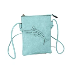 shine mark Aqua Marlin Crossbody Cellphone Bag