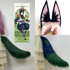 Genshin Impact Tighnari  Tails Resilient Ears - Anime Cosplay Earrings