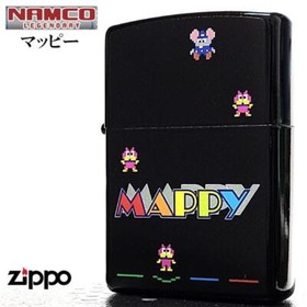 ZIPPO Game Mappy Namco Legendary Zippo Lighter Double-sided Famicom Character