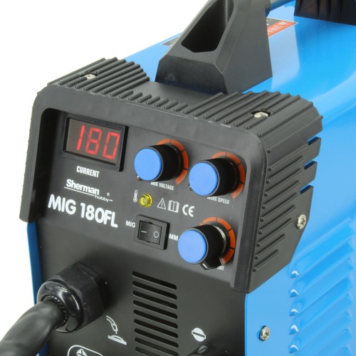 Sherman MIG 180A Portable Inverter Welder MMA Gas Gasless Welder - Picture 4 of 11