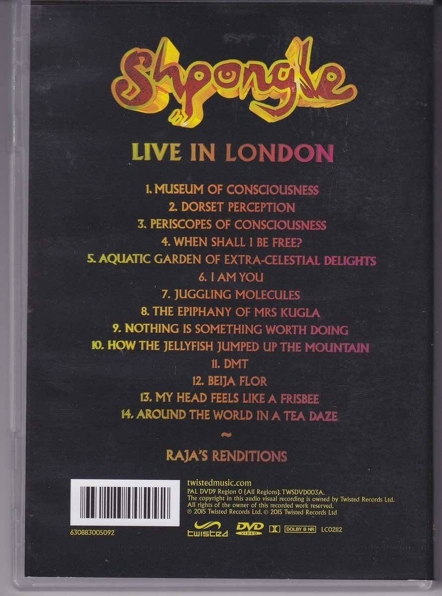 Shpongle – Live In London DVD | Limited Edition, Electronic