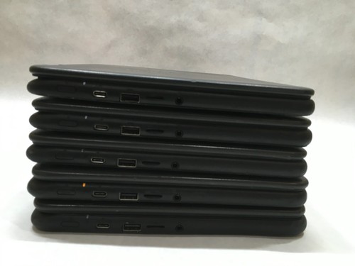 Lot of 5 Dell Chromebook 11 3100 Celeron 4 GB Ram 16 GB Storage Issues- FT - 第 1/8 張圖片
