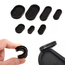Blanking Grommets Rubber Grommet Closed Gromet Oval Blind Plug Bung Double Side