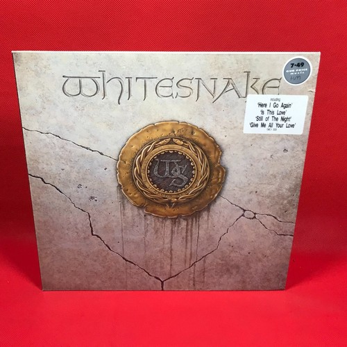 Whitesnake 1987 UK vinyl LP + INNER Here I Go Again Is This Love EMI record