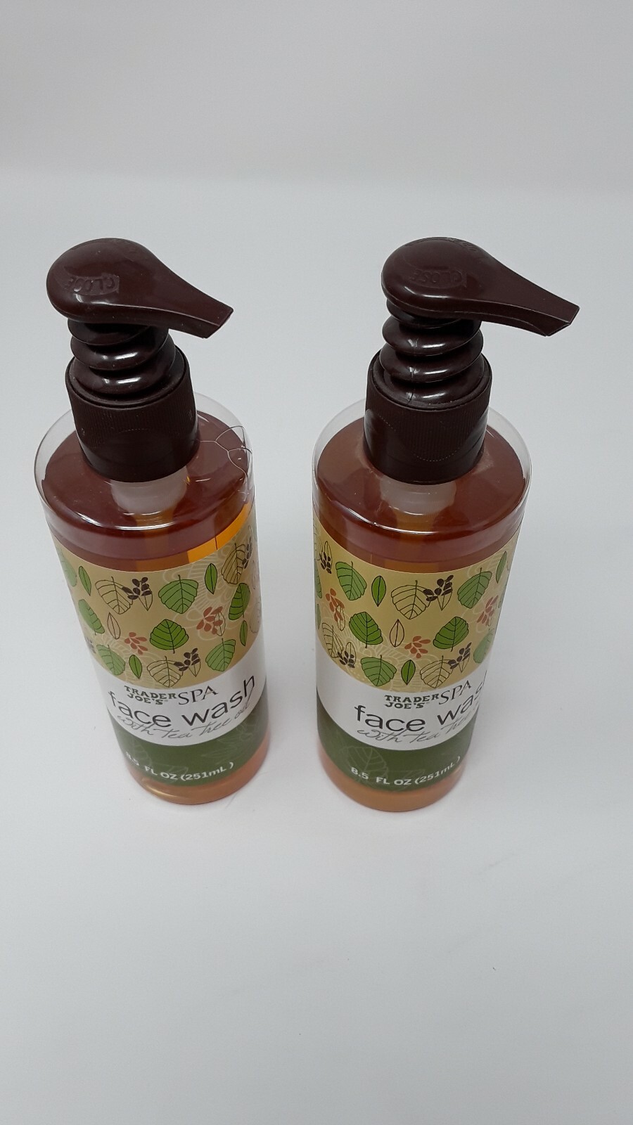 trader joe's spa face wash