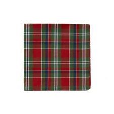 Park Designs Festive Plaid Dinner Napkins ~~ Set of 4 ~~