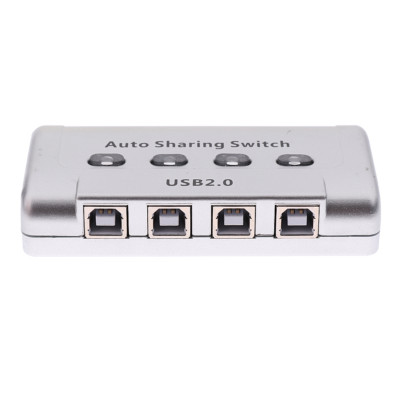 4 Ports USB 2.0 Auto Sharing Switch Hub Schaltkasten für   Scanner