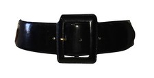 Paloma Picasso Leather Shield Belt