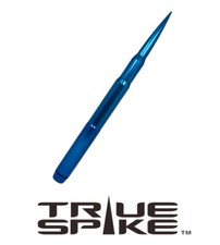 True Spike 12 Fat Bullet Spiked Billet Antenna Blue For Chevy Silverado 1500