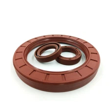 FKM Rotary Shaft Seal TC Oil Seals Double Lip Spring ID 11-19 mm Dust Proof