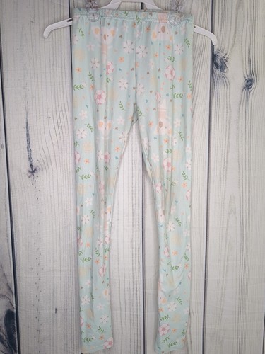 Dot Dot Smile Size 11 Girls Green Koala Soccer Ball Floral Leggings - Picture 3 of 6