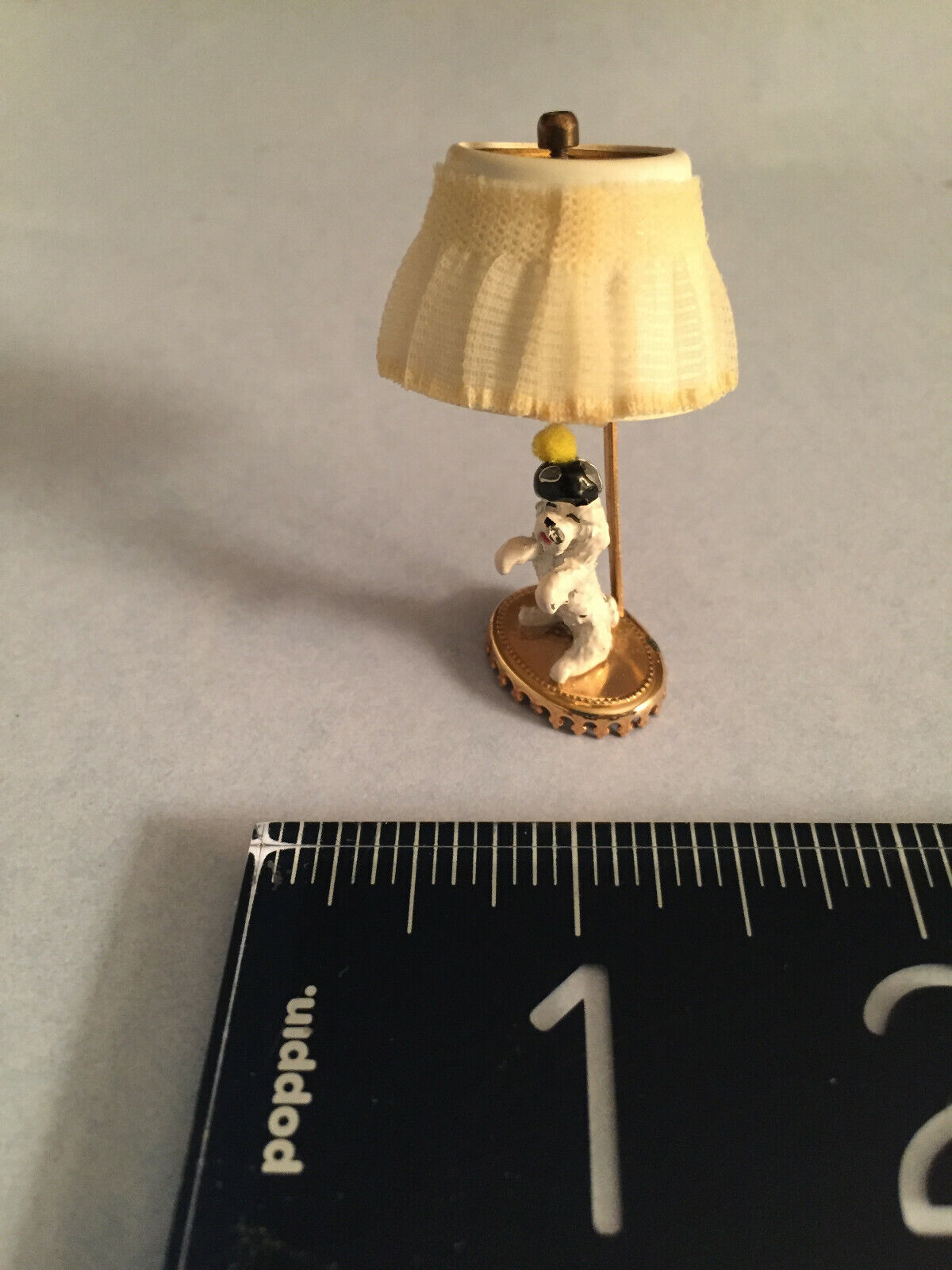 Raleigh Mall Rare Chrysnbon DOLLHOUSE miniature NURSERY in poodle lamp Limited price hat w