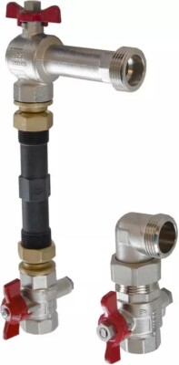 Uponor Vario WMZ-Anschlussset vertikal G 3/4'' 110mm