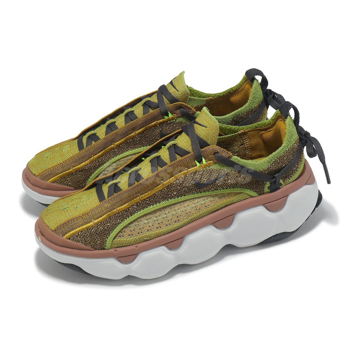 NIKE/ナイキ FLYKNIT BLOOM Nike Flyknit Bloom Bronzine Women Casual Lifestyle Shoes Sneakers