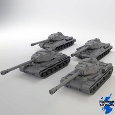 IS-2 Tank WW2 Tabletop Gaming 3D Print