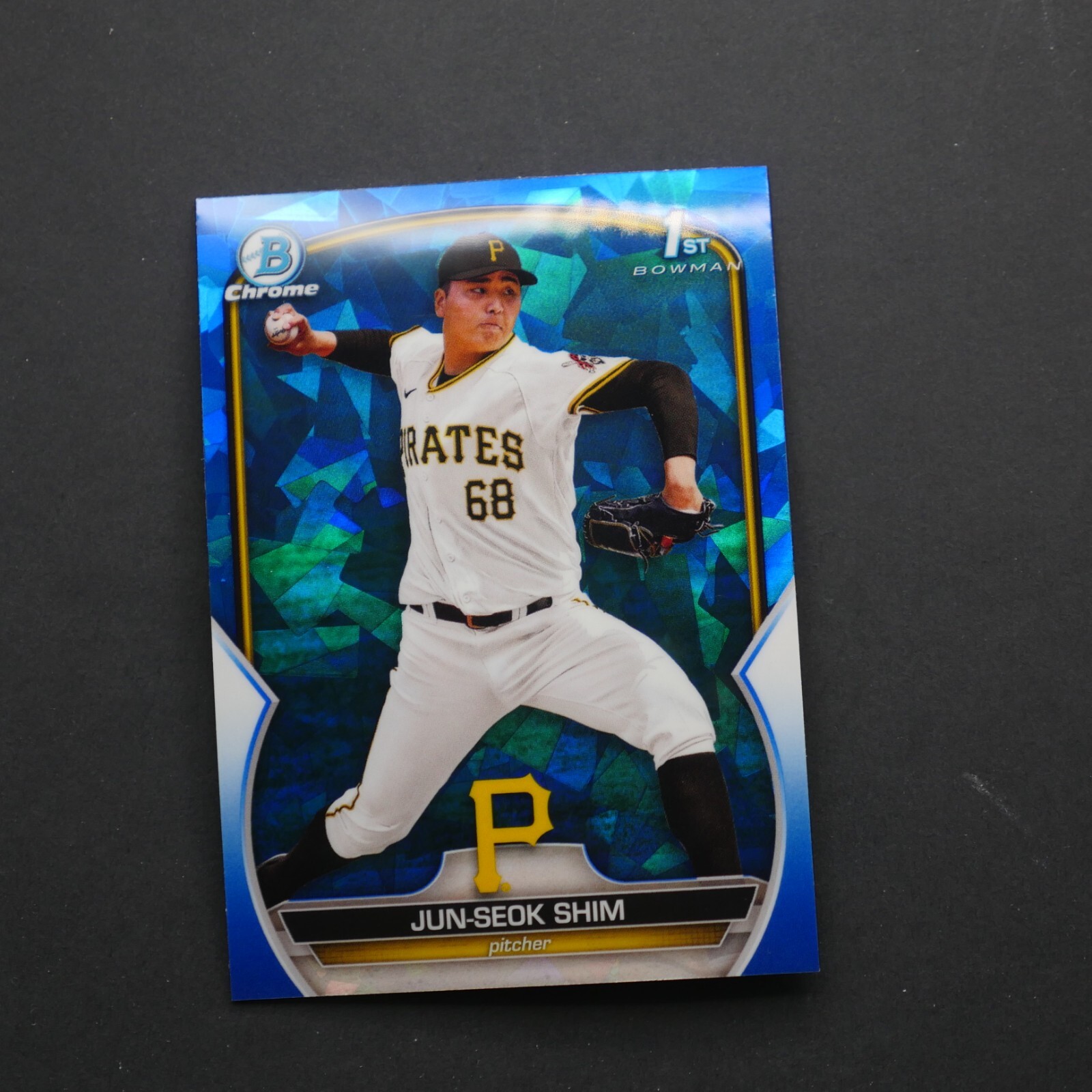 2023 Bowman Chrome Sapphire Edition - Prospects Jun-Seok Shim 1st #BCP-153 (RC)