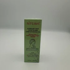 Rosemary Mint Scalp & Hair Strengthening Oil - Biotin -  2 oz / 60 ml New Oil