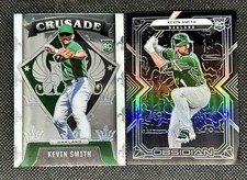 Kevin Smith 2022 Chronicles Obsidian + Crusade Rookies RC - Oakland Athletics