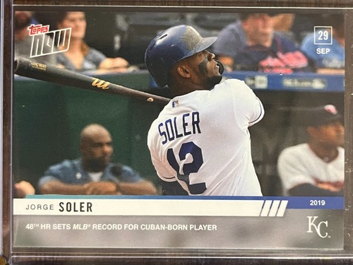 2019 Topps Now 919 Jorge Soler