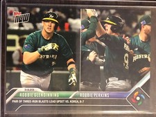 2023 Topps Now #WBC-6 Robbie Glendinning Robbie Perkins Team Australia