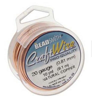 BeadSmith Non-Tarnish Copper 22ga 45FT Craftwire