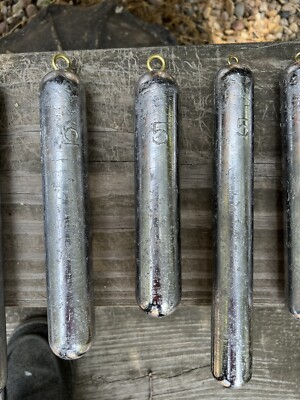 Lead Dive Weights DEEP DROP WEIGHTS 1-1/4 To 1-1/2 '' DIAMETER