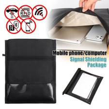 Faraday Bag for Car Key Phone Ipads, Signal Blocker Pouch Case for Credit Large