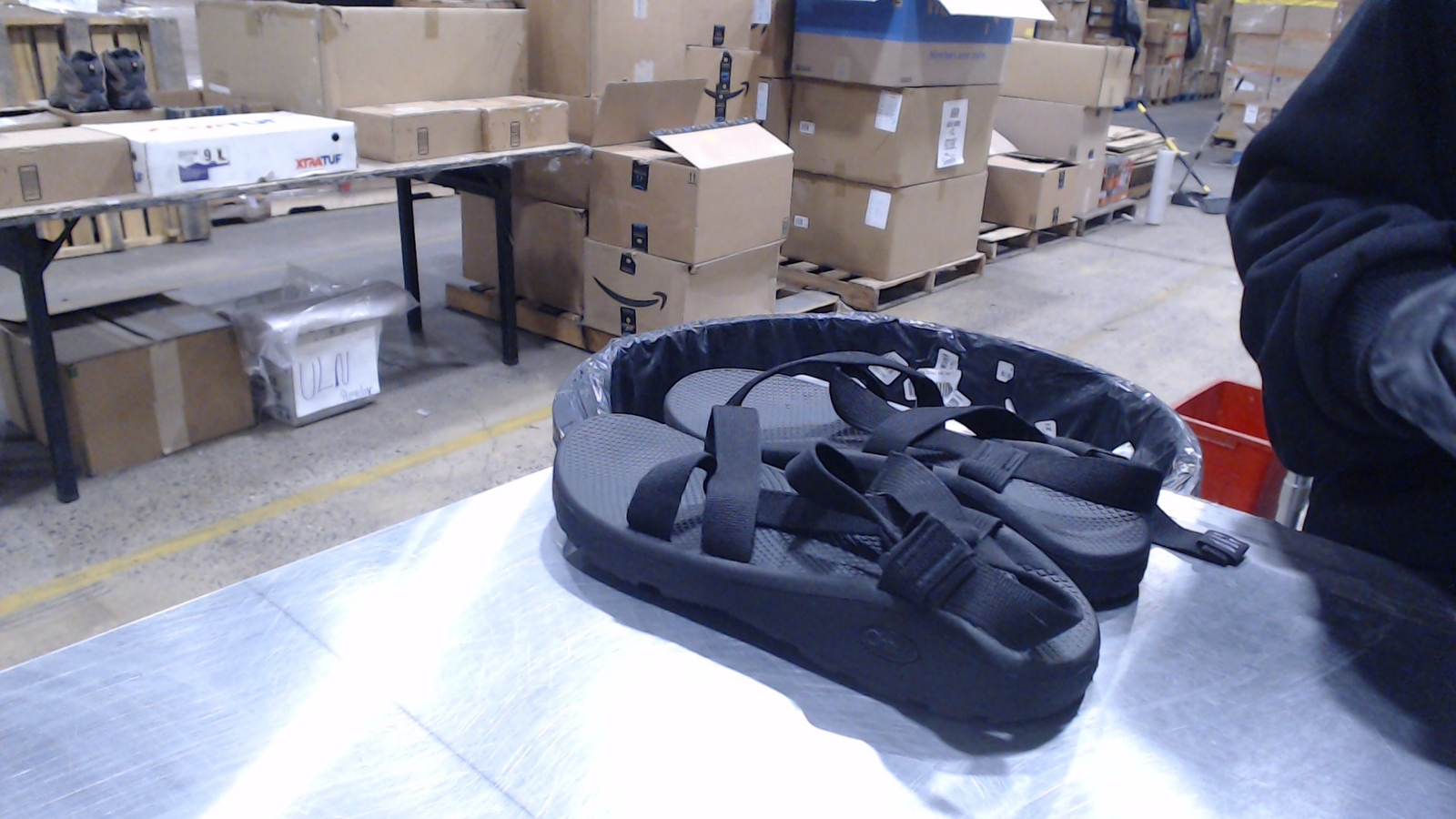 Good_Chaco Men's Zcloud Sandal, Solid Black, 12_S… - image 4