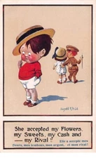 Illustrators - No. 69174 - Llyod MC Gill No. 1430 - She Accepted My Flowers ...