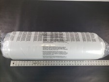 White Patterned Crib Cot Double Sided Mattress With Zipper