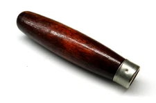 File Handle Wood #1 for Needle Files 3-1/2" Long Handle Rosewood Color