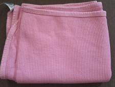 Gerber Baby Blanket Bright Pink Solid Gerber Receiving Blanket Lovey 24" Square