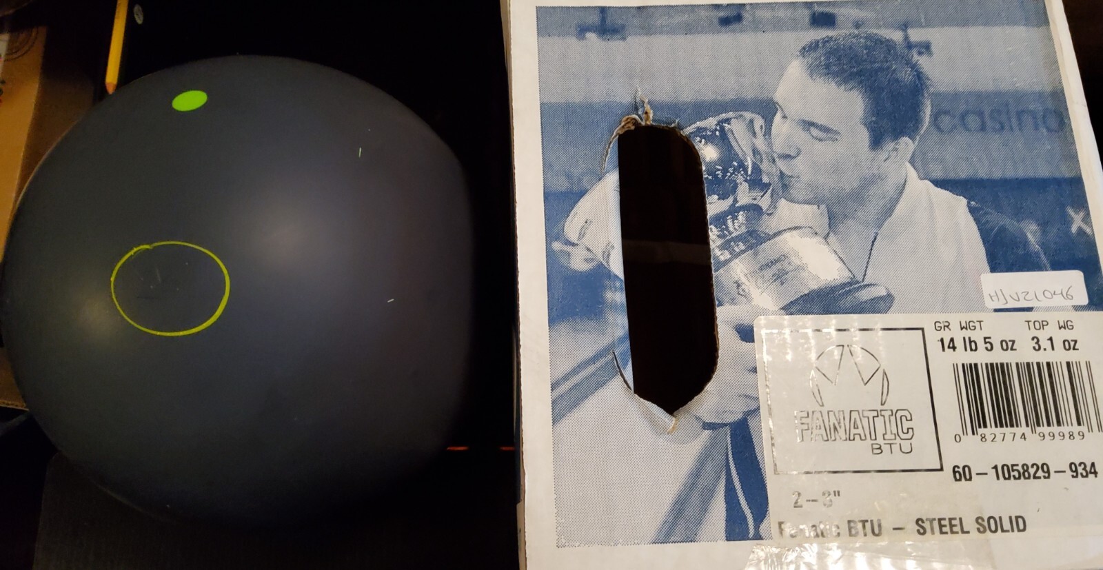 BRUNSWICK FANATIC BTU BOWLING BALL 14 LB. NIB RARE eBay