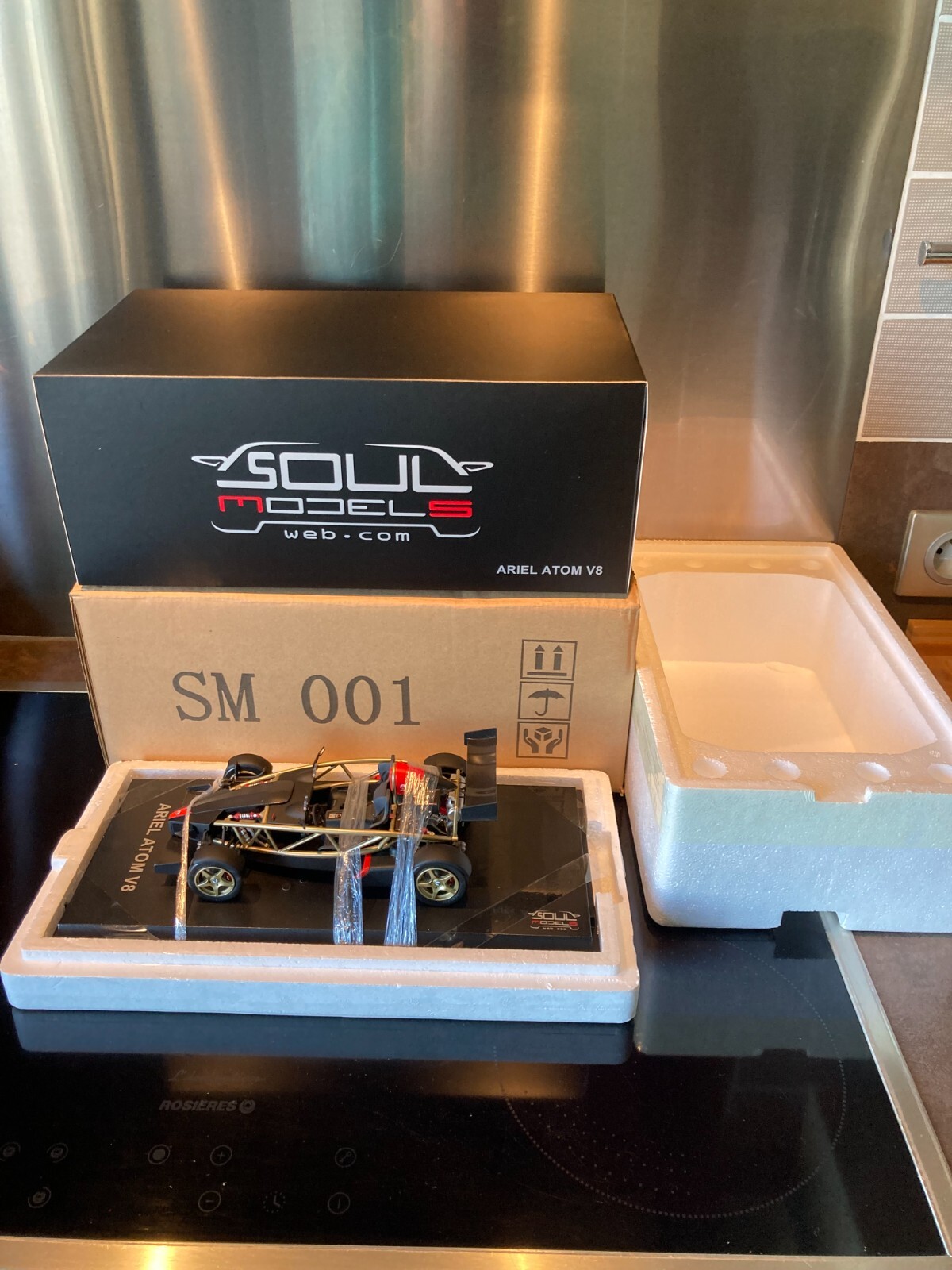 Ariel Atom V8 Soul Models 1/18 résine : le cadeau idéal pour collectionneur auto