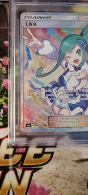 Pokemon TCG Indonesian Lisia Sr full art PSA 10 As4a 199/178 | eBay